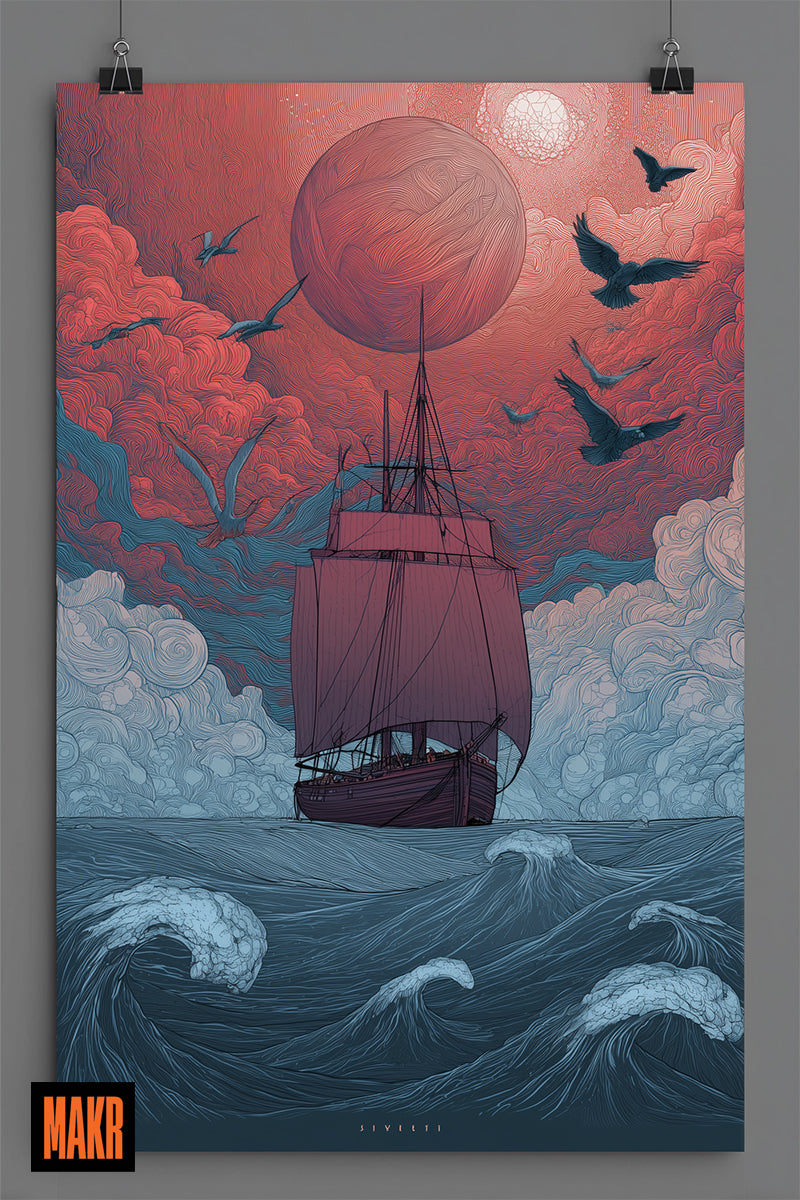 Holiday $75 Poster Print Sale - 5 Archival Poster Prints - $15 Each